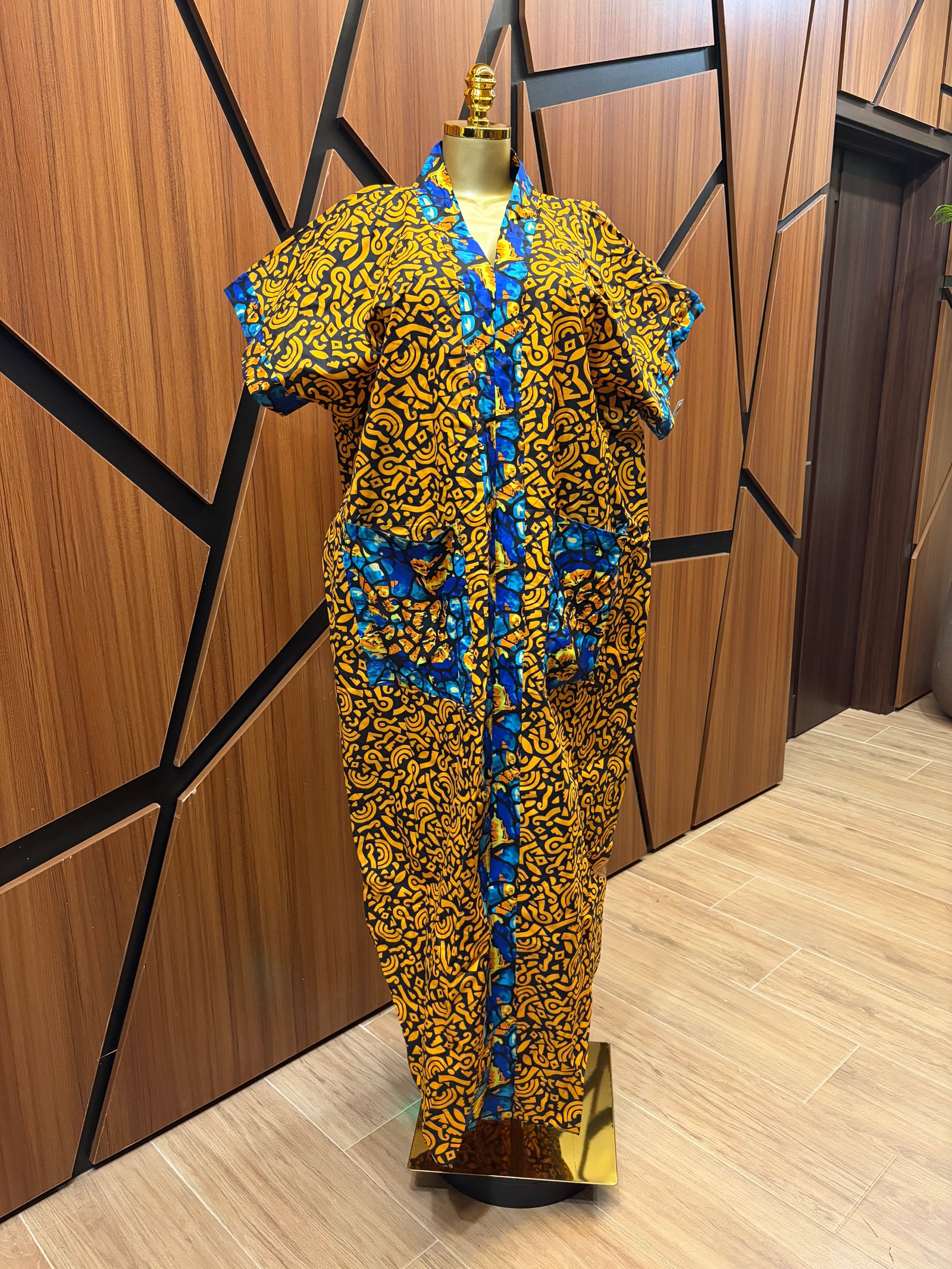 Full length Bubu with Box Pockets A0063