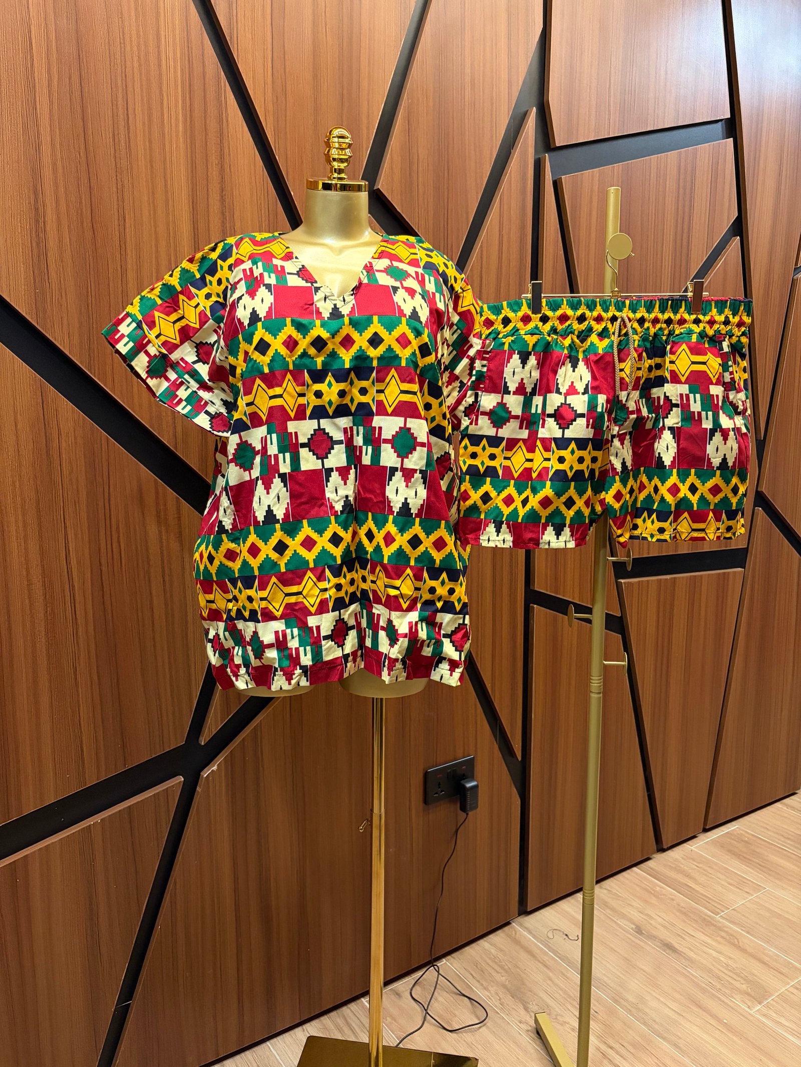 2 piece Shorts and top A0089