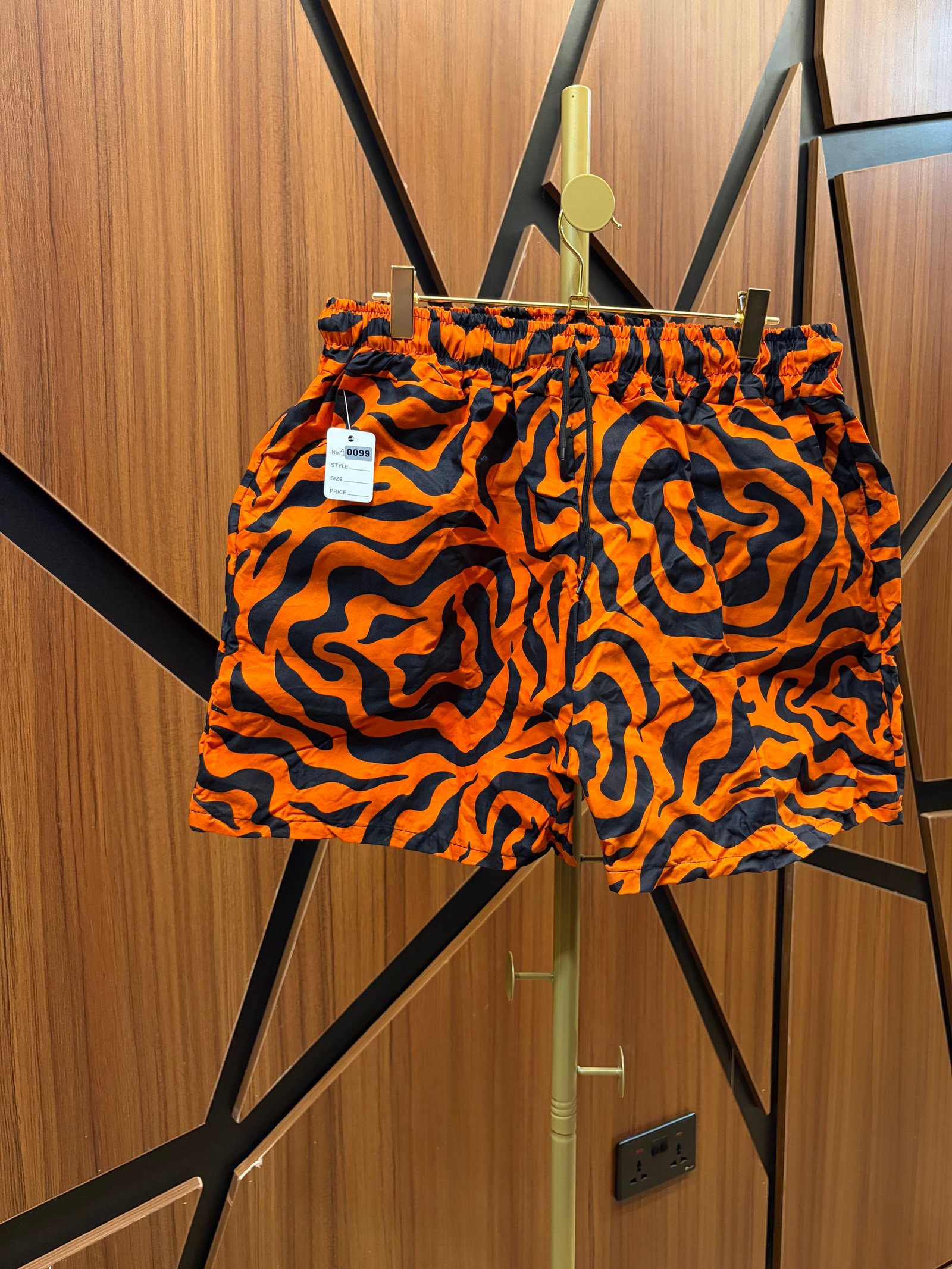 Ankara Shorts A0099