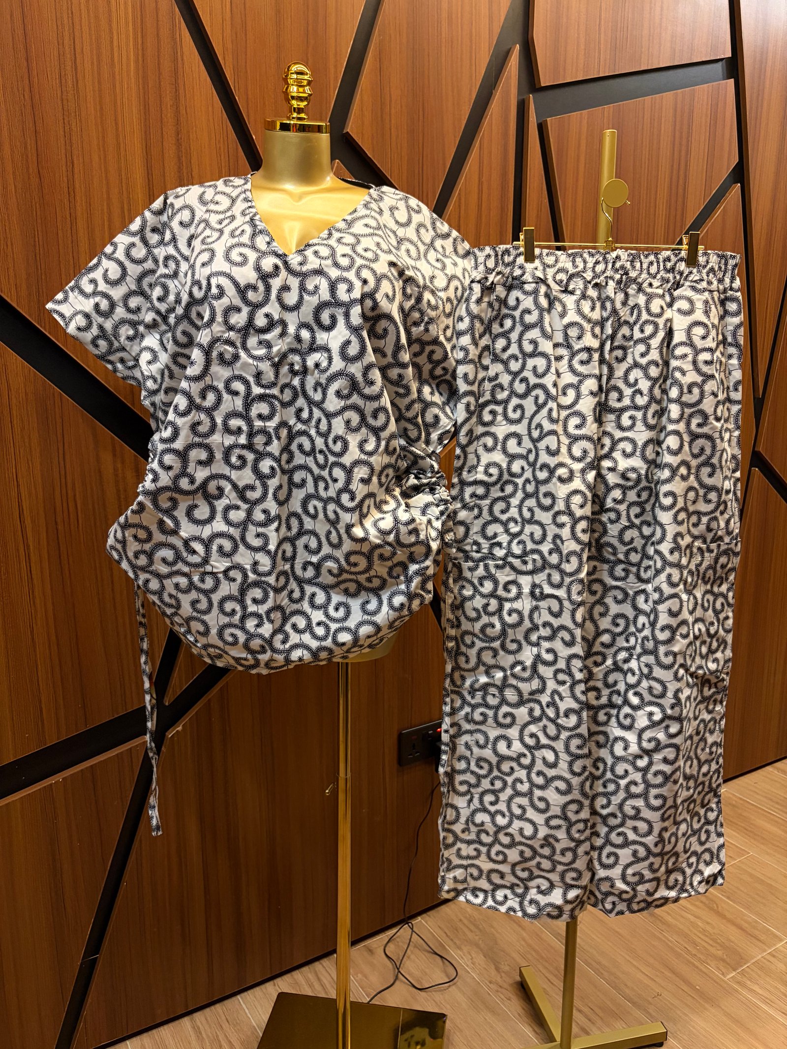 2 piece Cargo pants with Big Top A0078