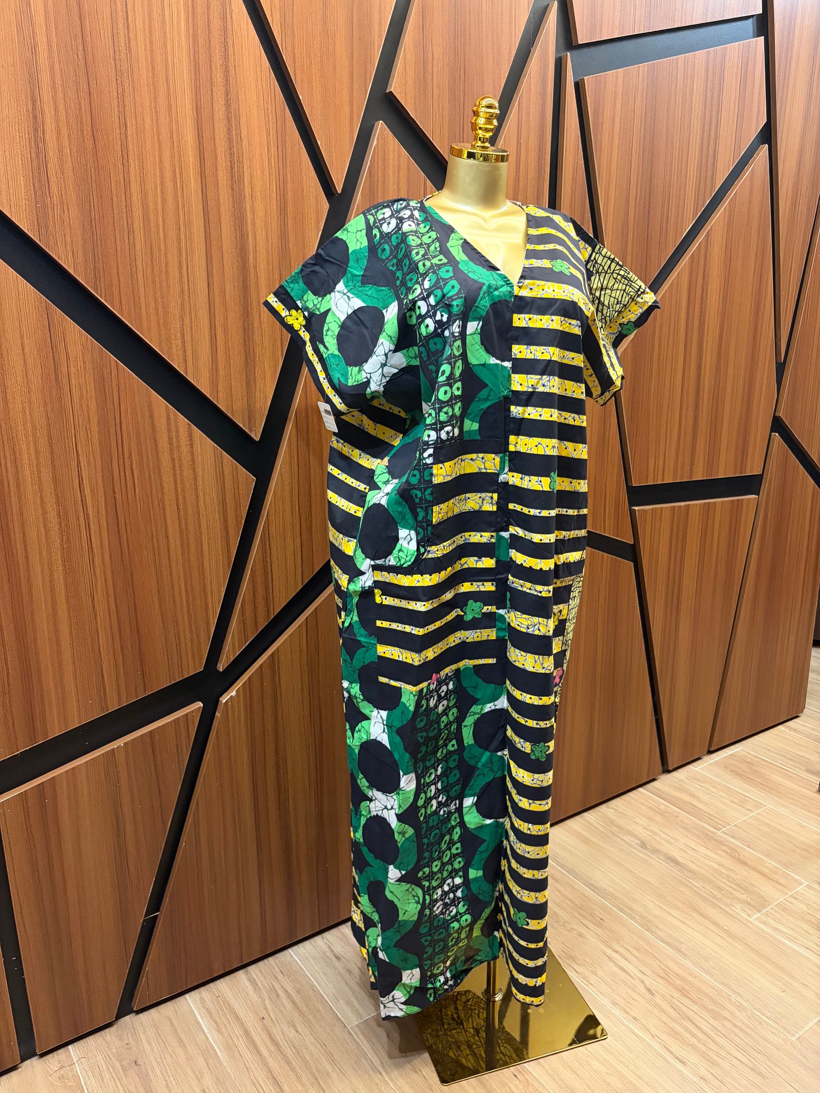 Two Tone Full Length Bubu A0123