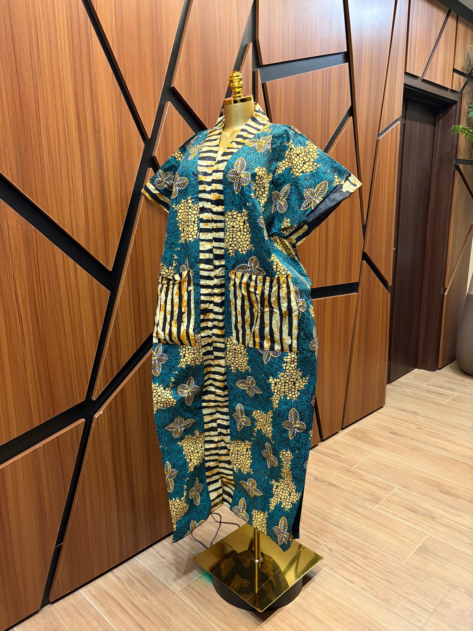 Full length Bubu with Box Pockets A0061