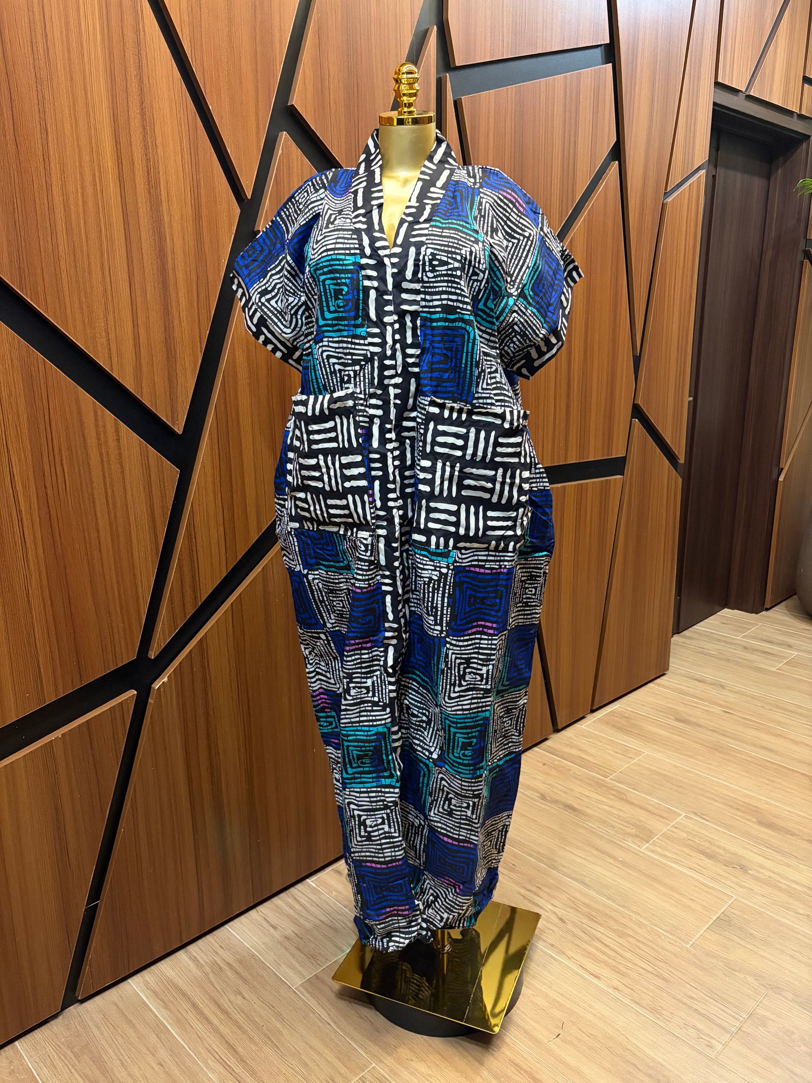 Full length Bubu with Box Pockets A0066