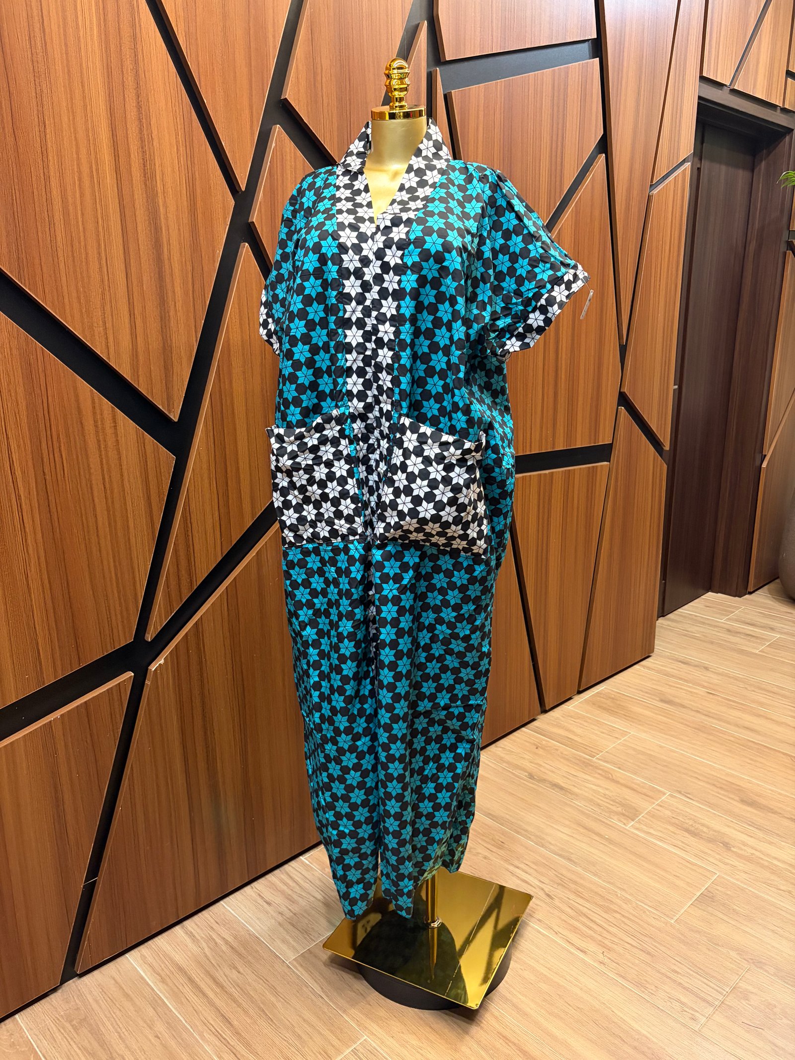 Full length Bubu with Box Pockets A0064